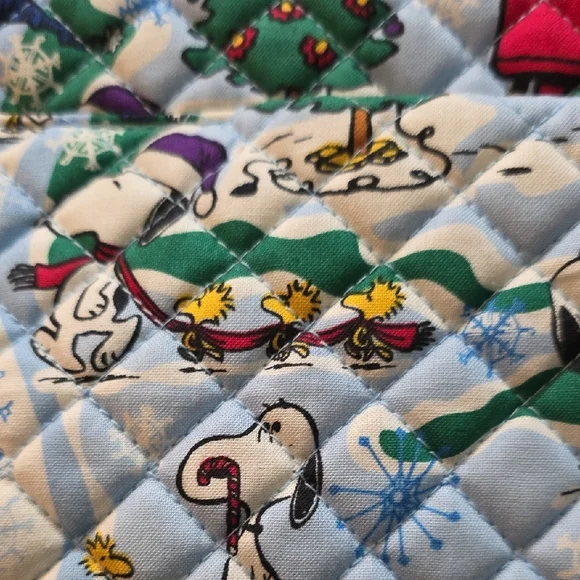 Snoopy Quilted Crossbody Bag - Multicolor - Picture 5 of 9